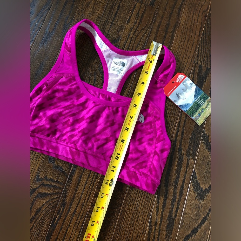 *NWT* The North Face Women’s S Magenta Stow-n-Go II Wireless Running Sports Bra - Picture 6 of 10